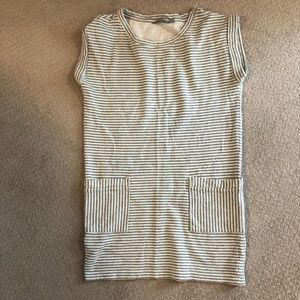 Adorable Athleta striped cotton dress EUC
